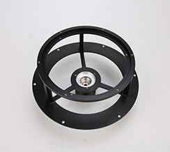 Black Anodized Aluminum Part