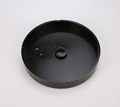 Black Anodized Aluminum Part